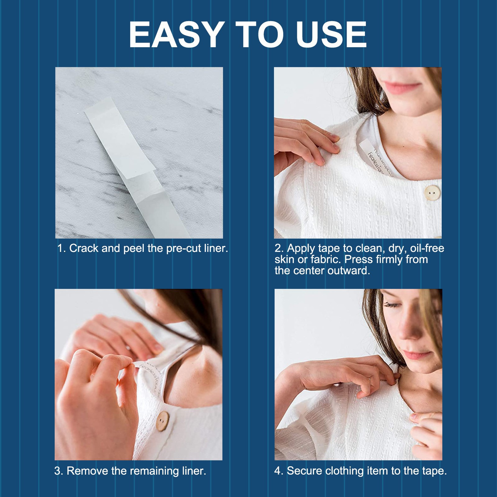 108 Pieces/3 Packs, Double-Sid - Silicone Bra Adhesive review and price