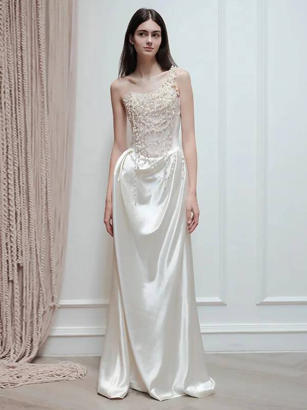 Cos 2025 French Strapless Even - Slip Dress Satin review and price